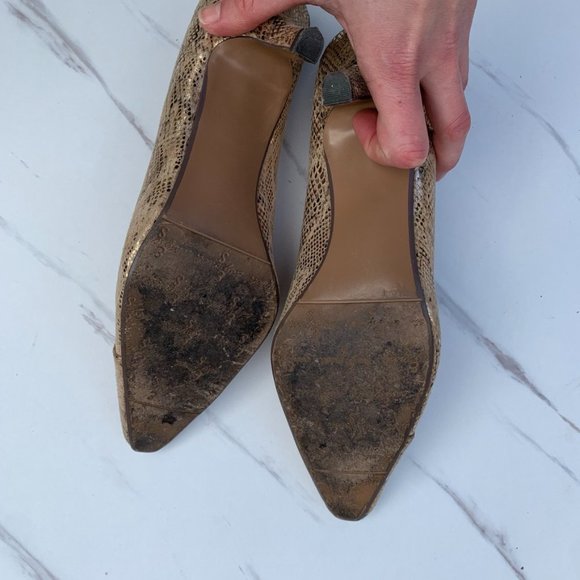 Kitten heels with pointed/almond toe - Picture 5 of 5